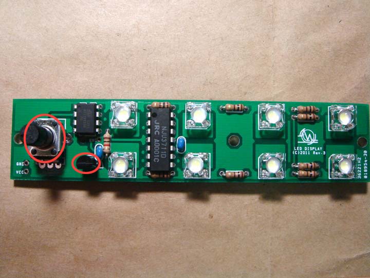 Let's solder POT and transistor