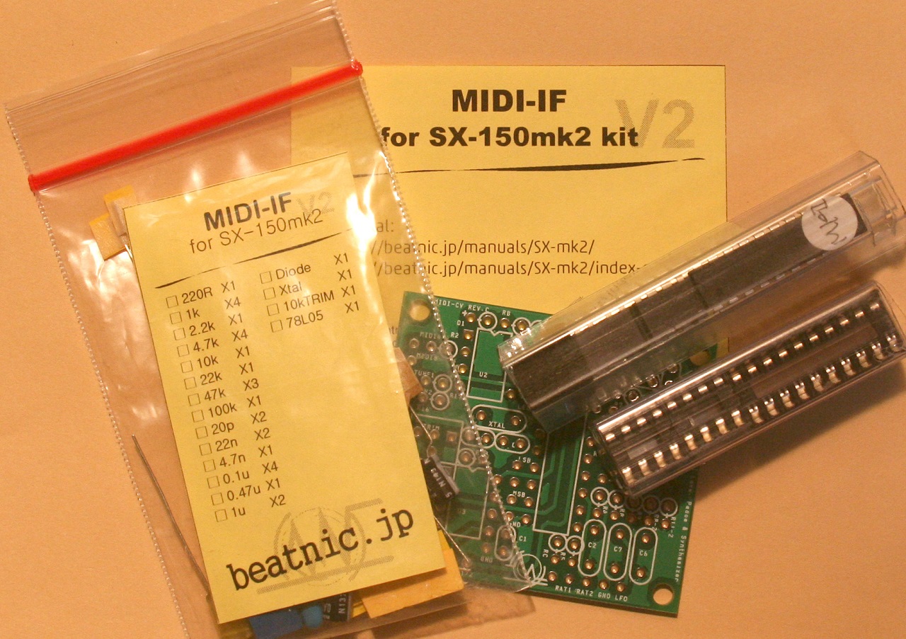 MIDI-IF KIT for SX-150 mk2 V2