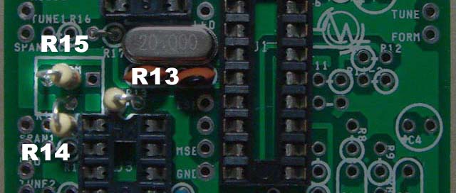 installing small resistors